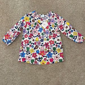 Hanna Andersson Girls sz 12 blouse